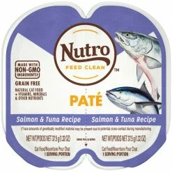 New ๐ฅฐ Nutro Perfect Portions Grain-Free Salmon & Tuna Patรฉ Recipe Cat Food Trays ๐